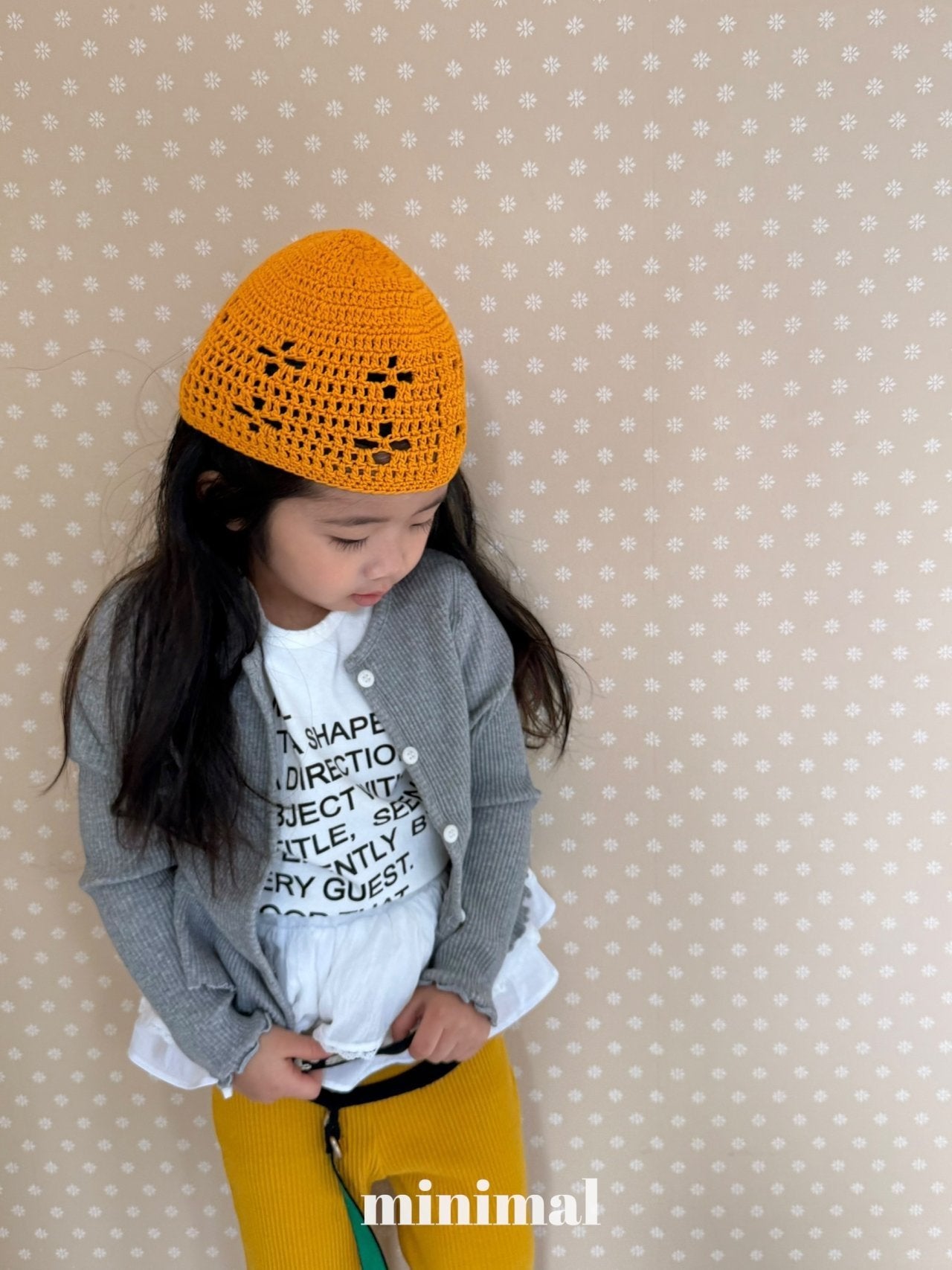 【予約】フランフリルカーディガン/ minimal (S-JM)