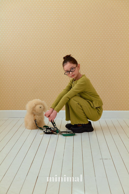 【予約】フランフリルカーディガン/ minimal (S-JM)