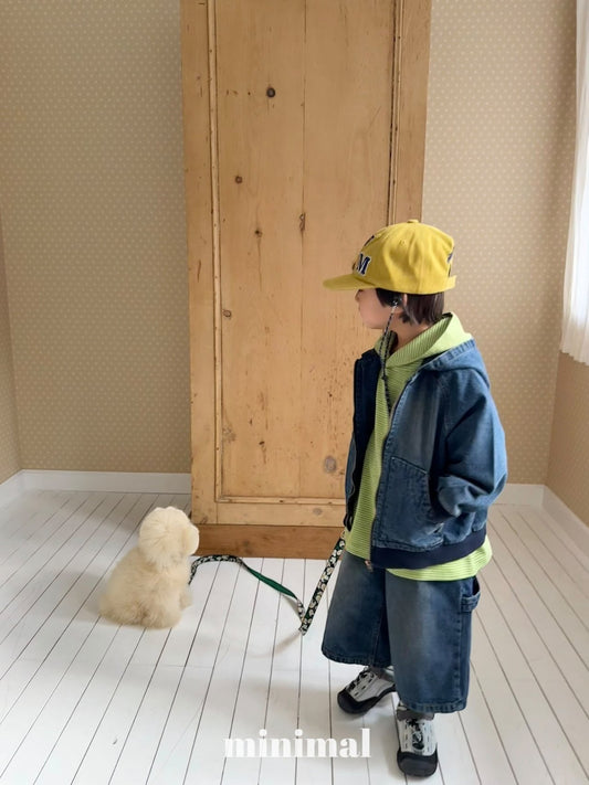 【予約】ロードデニムフードジャンパー / minimal (S-JM)