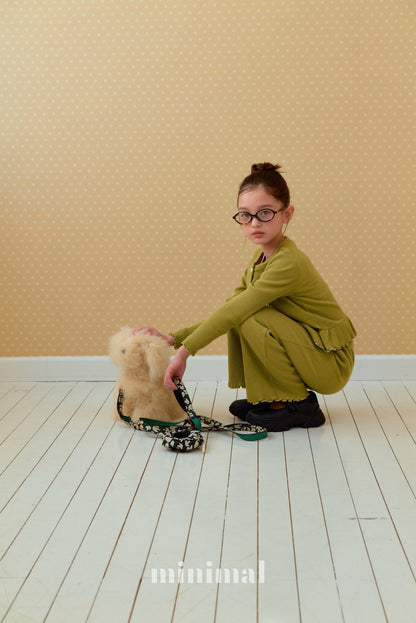 【予約】フランフリルカーディガン/ minimal (S-JM)