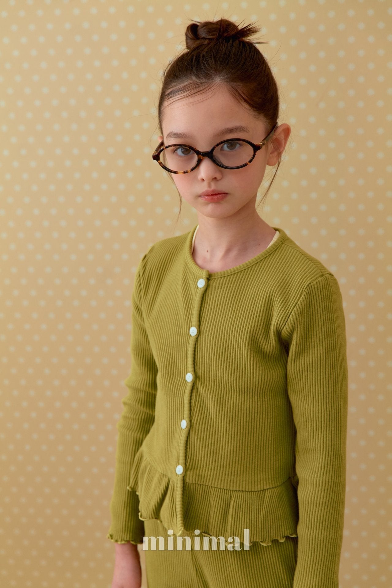 【予約】フランフリルカーディガン/ minimal (S-JM)