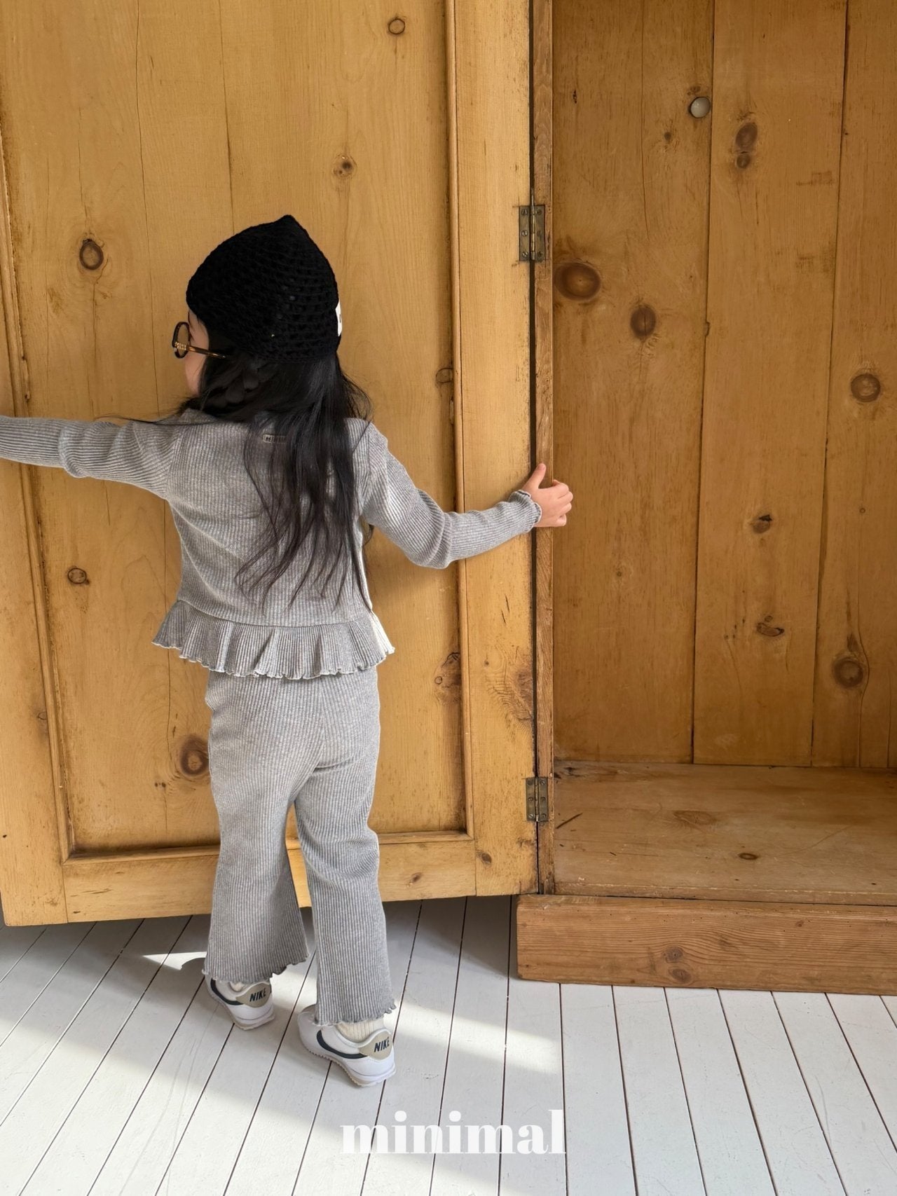 【予約】フランフリルカーディガン/ minimal (S-JM)