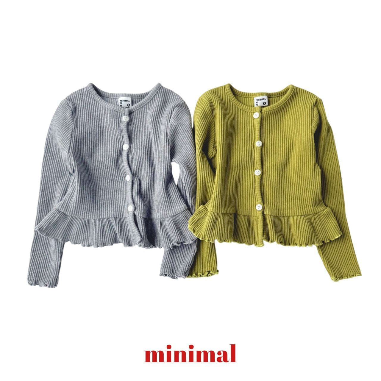 【予約】フランフリルカーディガン/ minimal (S-JM)