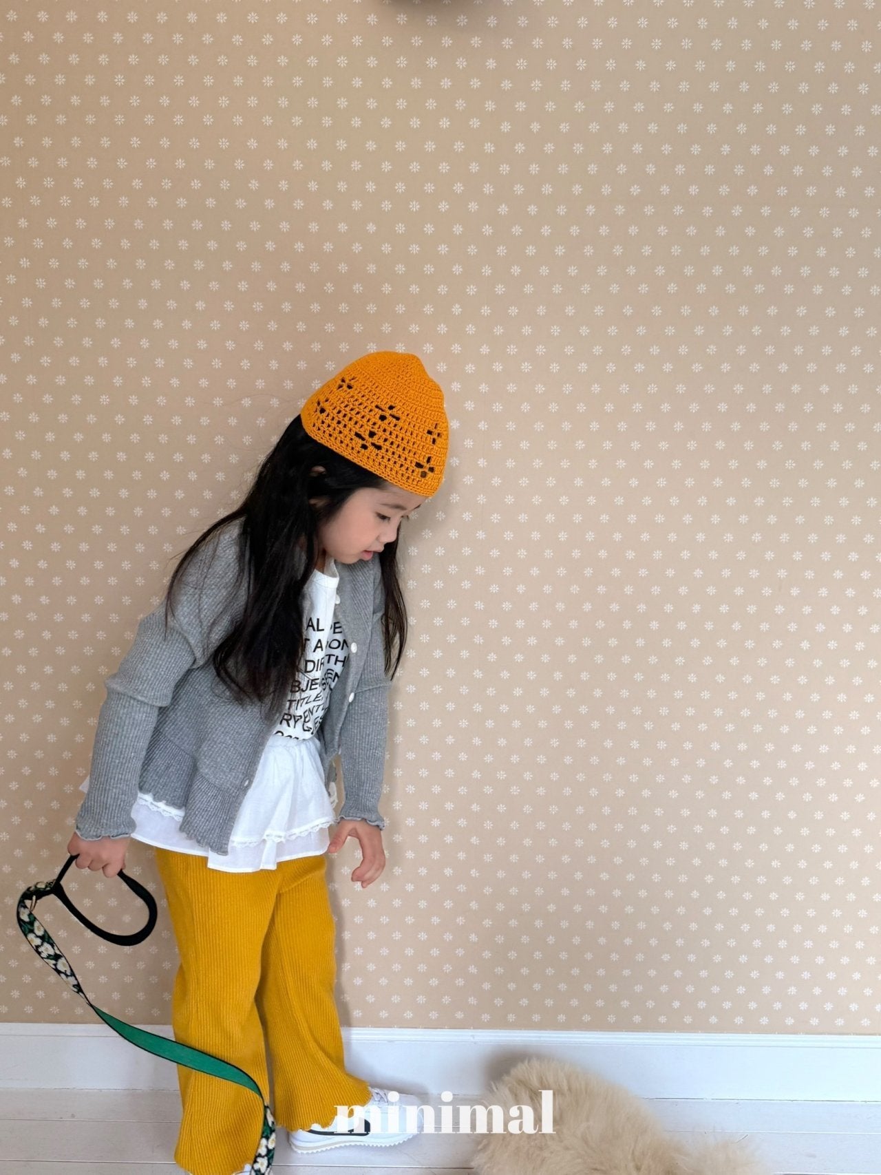 【予約】フランフリルカーディガン/ minimal (S-JM)