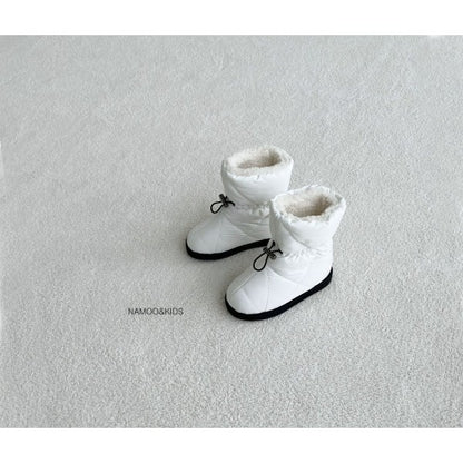 【予約】cream padding boots  / namoo  N-008